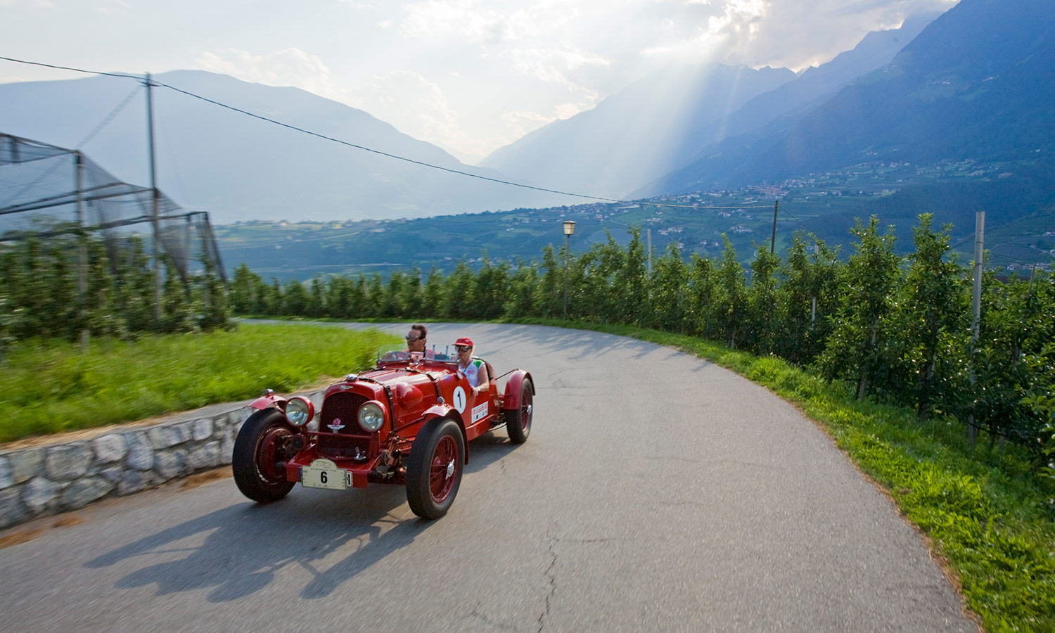 Auto d’epoca in Sudtirolo
