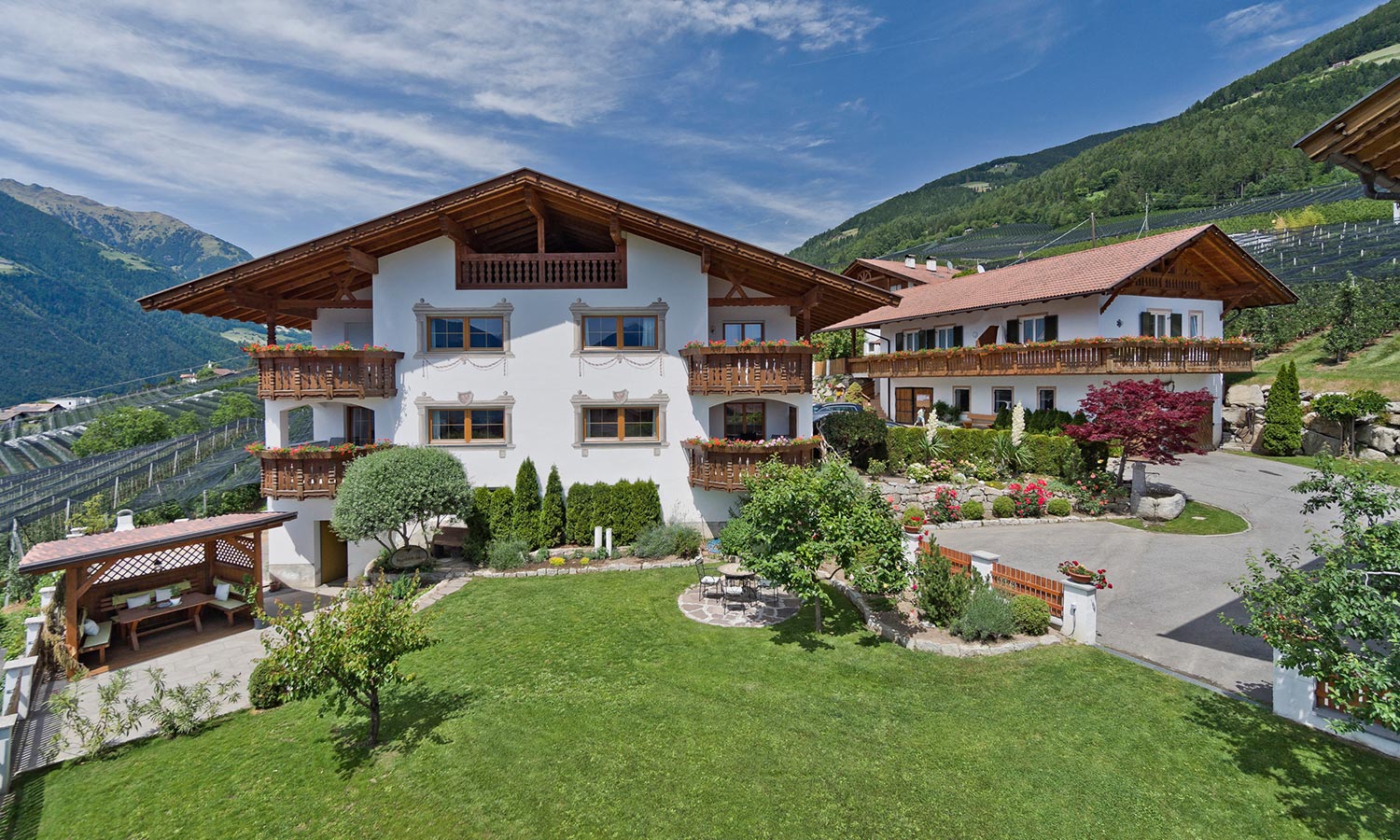 Ferienwohnungen Perlhof in Schenna bei Meran