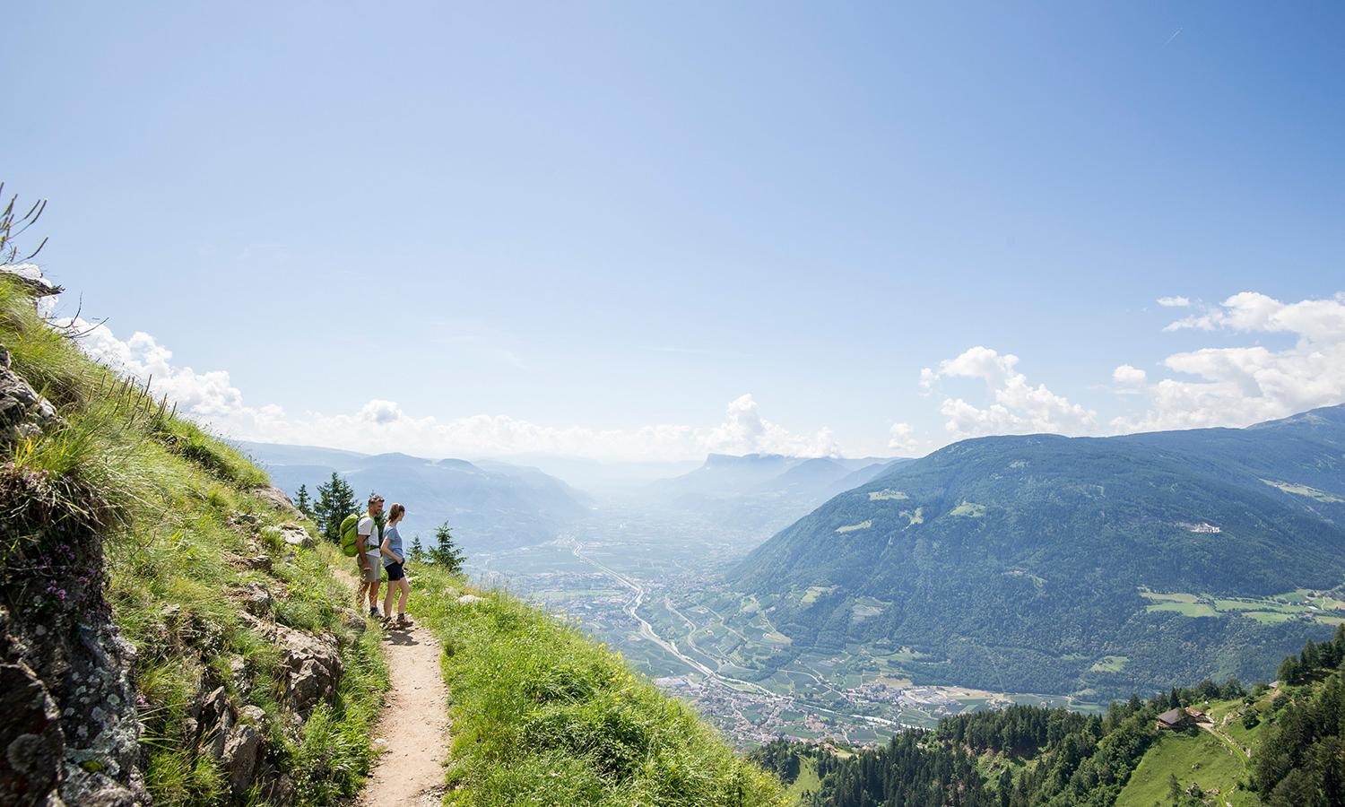 Meraner Höhenweg oberhalb Naturns